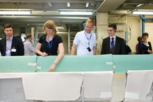 Werksführung bei KNAUF