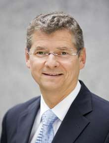 Edwin Eichler, Mitglied des Vorstandes der ThyssenKrupp AG, Mitglied des Präsidiums und Sprecher des Länderkreises Bulgarien im Ost-Ausschuss. Foto: ThyssenKrupp AG.