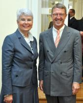 In Zagreb wurde die von Eckhard Cordes (re.) geleitete Ost-Ausschuss-Delegation unter anderem von der kroatischen Ministerpräsidentin Jadranka Kosor empfangen. Foto: Zoran Simunic