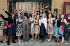 Beste Stimmung herrschte beim ersten Oktoberfest-Empfang in der Berliner Vagabund-Brauerei. Foto: Christian Kruppa