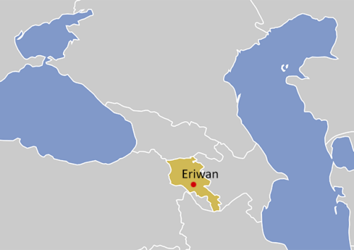 Armenien-Karte