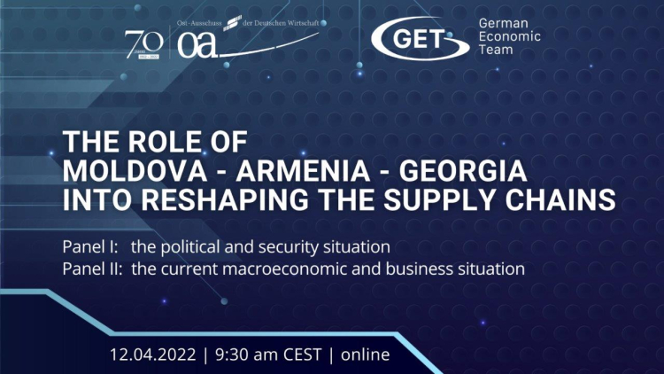 Online-Gespräch mit den deutschen Botschaftern aus Moldau, Armenien und Georgien 