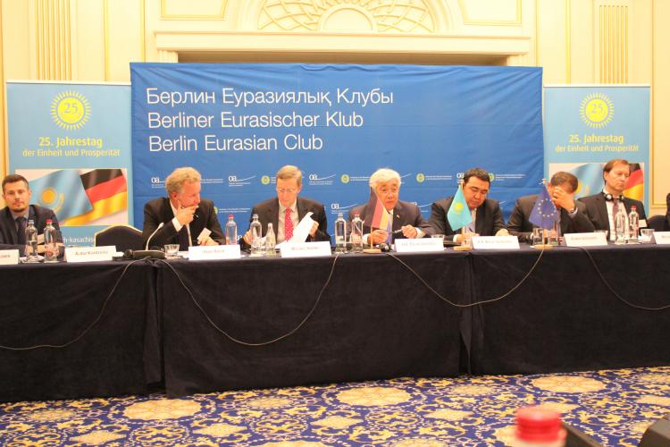 Sitzung des BEK mit Außenminister Idrissov