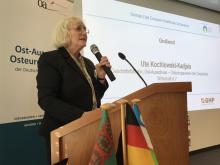 Ute Kochlowski-Kadjaia, Geschäftsführerin des OAOEV, eröffnete das Healthcare-Symposium. Foto: Andreas Metz