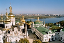 Die ukrainische Hauptstadt Kiew.
