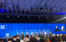 Eröffnung des Wirtschaftsforums der Drei-Meeres-Initiative in Ljubljana. Foto: A. Quiring