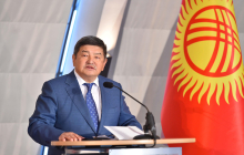 Akylbek Zhaparov, Premierminister der Kirgisischen Republik, Foto: Pressedienst der kirgisischen Regierung