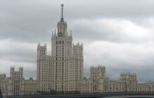 Dunkle Wolken über Moskau. Die deutsch-russischen Wirtschaftsbeziehungen befinden sich seit Beginn des russischen Angriffskriegs gegen die Ukraine im Sinkflug. Foto: A. Metz