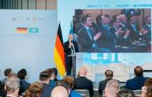 Michael Harms, Co-Vorsitzender des Deutsch-Kasachischen Wirtschaftsrates, Geschäftsführer des Ost-Ausschusses der Deutschen Wirtschaft. Foto:  Anastasia Yukhimenko