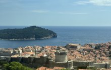 Blick über die Altstadt von Dubrovnik auf die Adria. Foto: Dr. Martin Hoffmann
