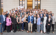 Mit der nunmehr 20. Generation des Zoran Djindjic Stipendienprogramms der Deutschen Wirtschaft kletterte die Zahl der Teilnehmerinnen und Teilnehmer auf insgesamt über 1000. Foto: Jürgen Scheer 