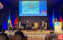 Podiumsdiskussion „Zukunft aktiv gestalten – wirtschaftliche Schwerpunkte der Zusammenarbeit“; Foto: OA/A. Metz 