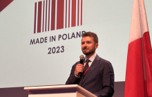 Adrian Stadnicki, Regionaldirektor des Ost-Ausschusses, beschrieb in seinem Grußwort die Erfolge der deutsch-polnischen Wirtschaftspartnerschaft. Foto: A. Metz