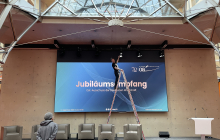 Die Vorbereitung zur Jubiläumsveranstaltung läuft. Foto: C. Himmighoffen