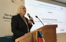 Ute Kochlowski-Kadjaia, Geschäftsführerin des OAOEV, eröffnete das Healthcare-Symposium. Foto: Andreas Metz