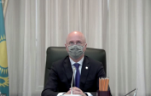 Vize-Premier Sklyar beim Online-Meeting mit dem Ost-Ausschuss. Foto: Ost-Ausschuss