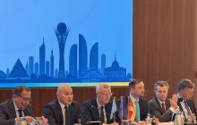 Der Deutsch-Kasachischer Wirtschaftsrat während der Tagung im Haus der deutschen Wirtschaft