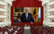 Videobotschaft des Bundespräsidenten Frank-Walter Steinmeier; Foto: OA