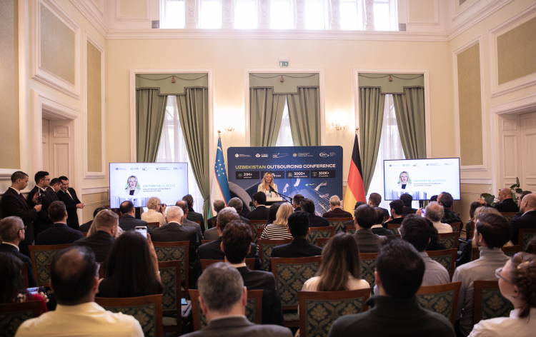 Uzbekistan Outsourcing Conference in Berlin – ein starkes Signal für das wachsende Interesse an digitaler Kooperation. Foto: OA