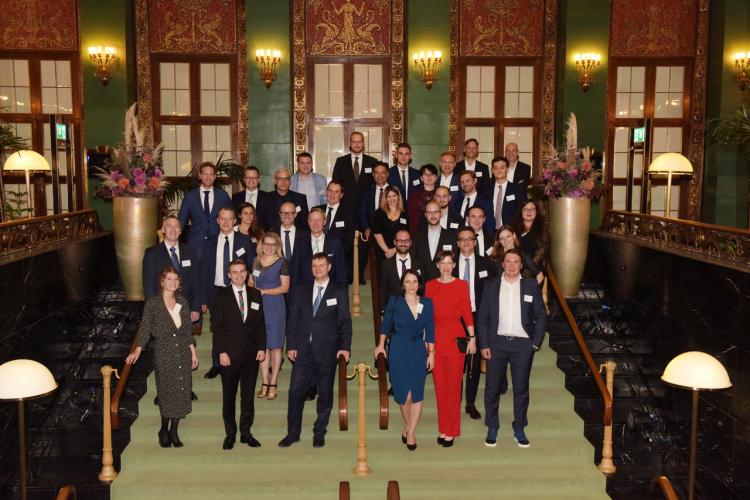 Die Teilnehmer der zwölften Deutsch-Russischen Gespräche in Baden-Baden. Foto: M. Jehle