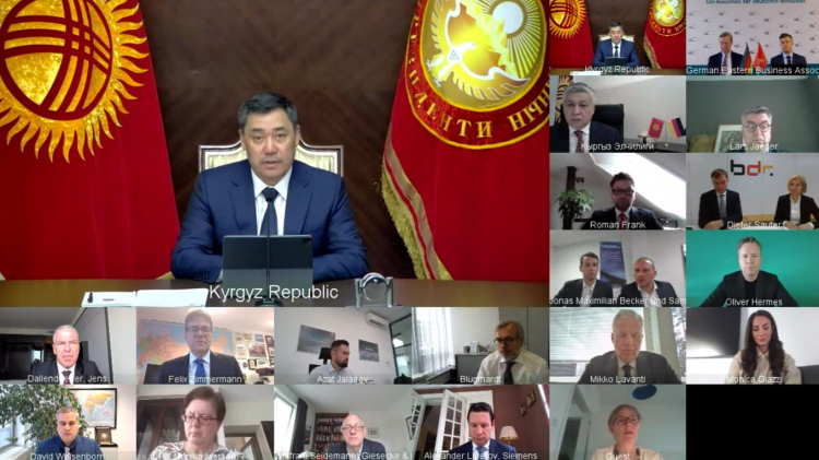 Ost-Ausschuss-Gespräch mit Sadyr Schaparow, Staatspräsident der Republik Kirgisistan