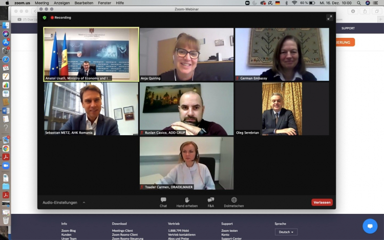 Vertreter aus Politik und Wirtschaft diskutierten der Online-Konferenz, Foto: OA