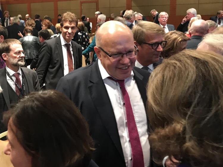 Bundeswirtschaftsminister Altmaier in Moskau