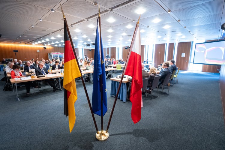 Anlässlich des 35-jährigen Jubiläums des Deutsch-Polnischen Nachbarschaftsvertrags fand in Berlin ein Workshop zur wirtschaftlichen Zusammenarbeit beider Länder statt. Foto: Christian Plambeck