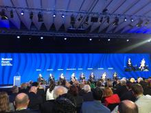 Eröffnung des Wirtschaftsforums der Drei-Meeres-Initiative in Ljubljana. Foto: A. Quiring