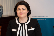 Premierministerin der Republik Moldau Natalia Gavrilița