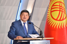 Akylbek Zhaparov, Premierminister der Kirgisischen Republik, Foto: Pressedienst der kirgisischen Regierung