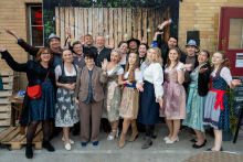Beste Stimmung herrschte beim ersten Oktoberfest-Empfang in der Berliner Vagabund-Brauerei. Foto: Christian Kruppa