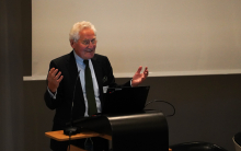 Ost-Ausschuss-Präsidiumsmitglied Prof. Peer Witten eröffnete die Konferenz. Foto: KLU