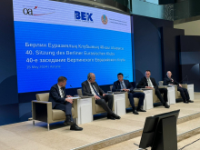 40. Sitzung des Berliner Eurasischen Klubs, Foto: E. Kinsbruner