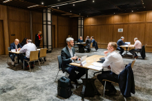 Partnerbörse für Unternehmen: Das Forum in Krakau brachte Einkäufer und Zulieferer ins Gespräch. Foto: Katarzyna Pracuch