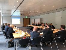 Sitzung des OAOEV-Arbeitskreises  Mittelosteuropa. Foto: OAOEV