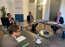 Sitzung des AK Russland unter Leitung von Mario Mehren, Vorstandsvorsitzender der Wintershall DEA; Foto: Ost-Ausschuss