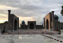 Registan-Platz in Samarkand. Foto: Andreas Metz