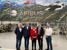 Der OAOEV zu Besuch bei Airbus Helicopters in Brasov, Foto: Airbus