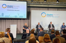 Ukraine Recovery Conference; Foto: S. Kägebein