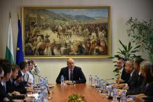 Die Delegation traf unter anderem Präsident Radev. Foto: AHK Bulgarien